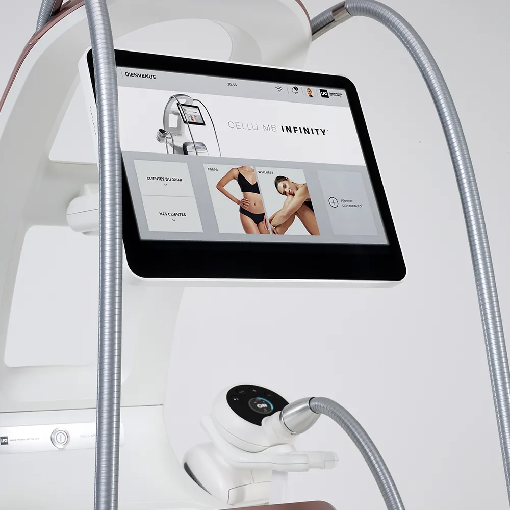LPG Cellu M6 Infinity — interface Endermolink